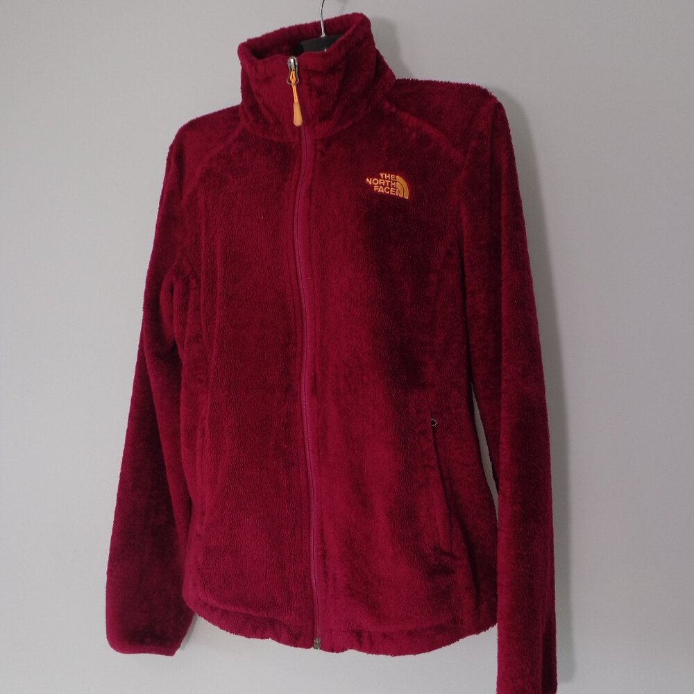 The North Face Women’s Osito Purple Soft High-Pile Fleece Full-Zip Jacket Size S